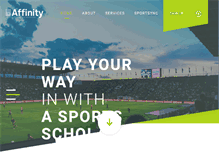 Tablet Screenshot of affinityed.com